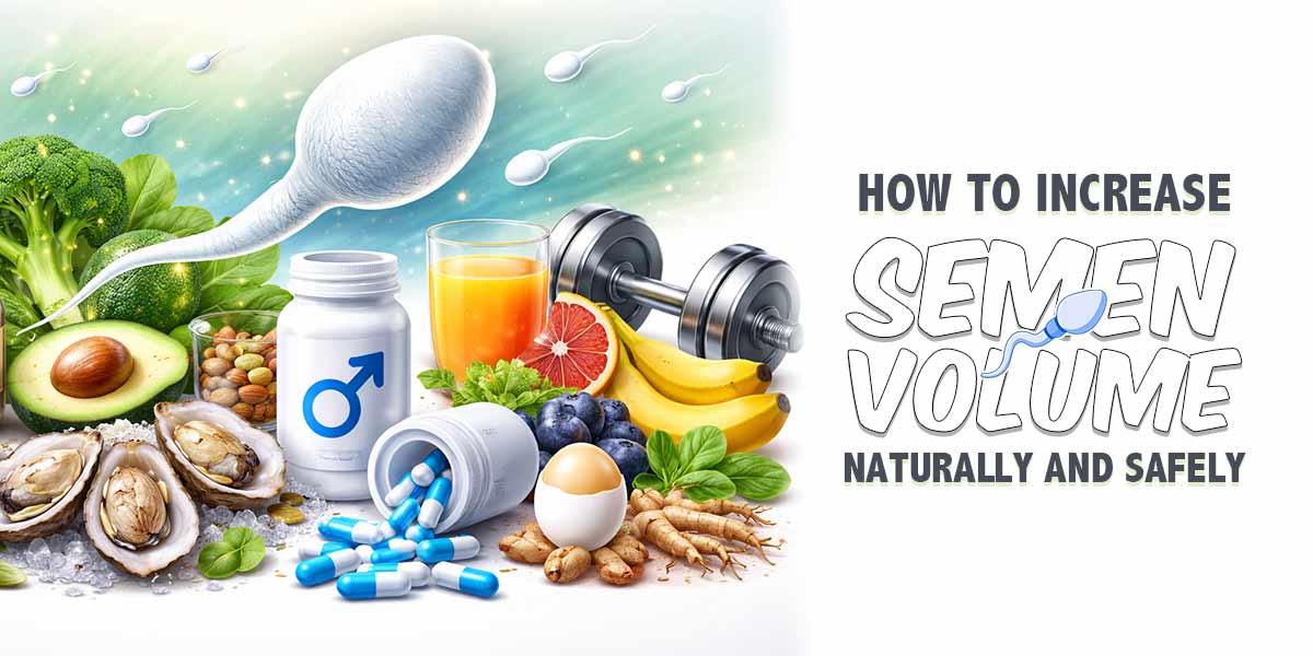 How to Increase Semen Volume Naturally and Safely